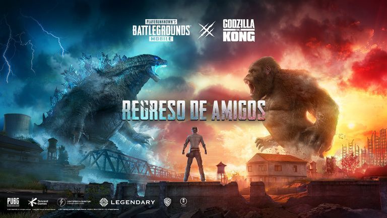 Los titanes Godzilla y Kong aterrizarán en PUBG MOBILE en colaboración legendaria dentro del juego